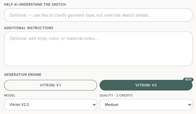 Add optional style instructions