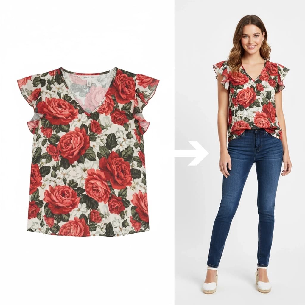 AI fashion brand content